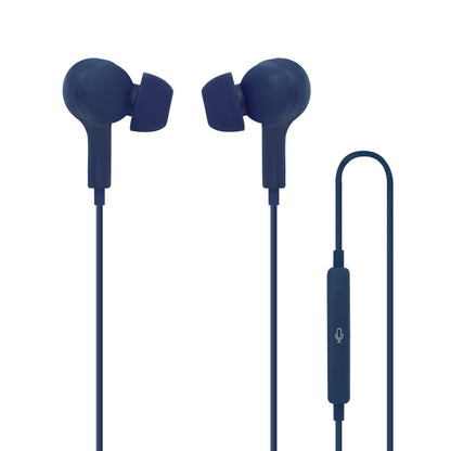 Moki Type-C Connect Earphones Inner Ear + Mic & Control - Navy