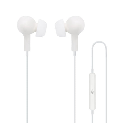 Moki Type-C Connect Earphones Inner Ear + Mic & Control - White