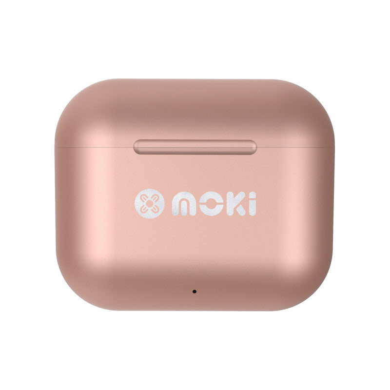 Moki MokiPods True Wireless Earbuds - Rose Gold