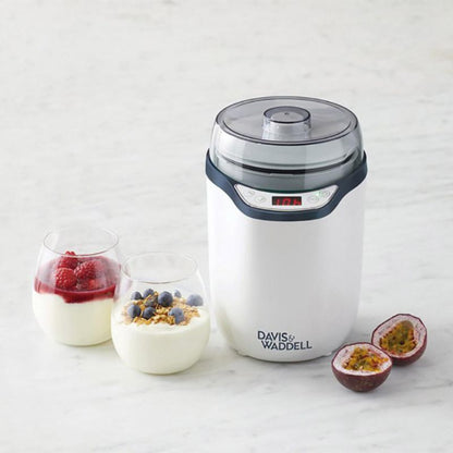 Davis & Waddell DES0186  Electric Yoghurt Maker/ Fermenter 2 in 1 White