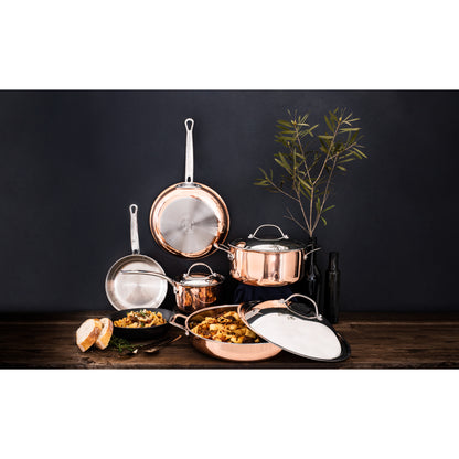Chasseur Escoffier 20cm Induction Fry Pan- 20044 -Copper
