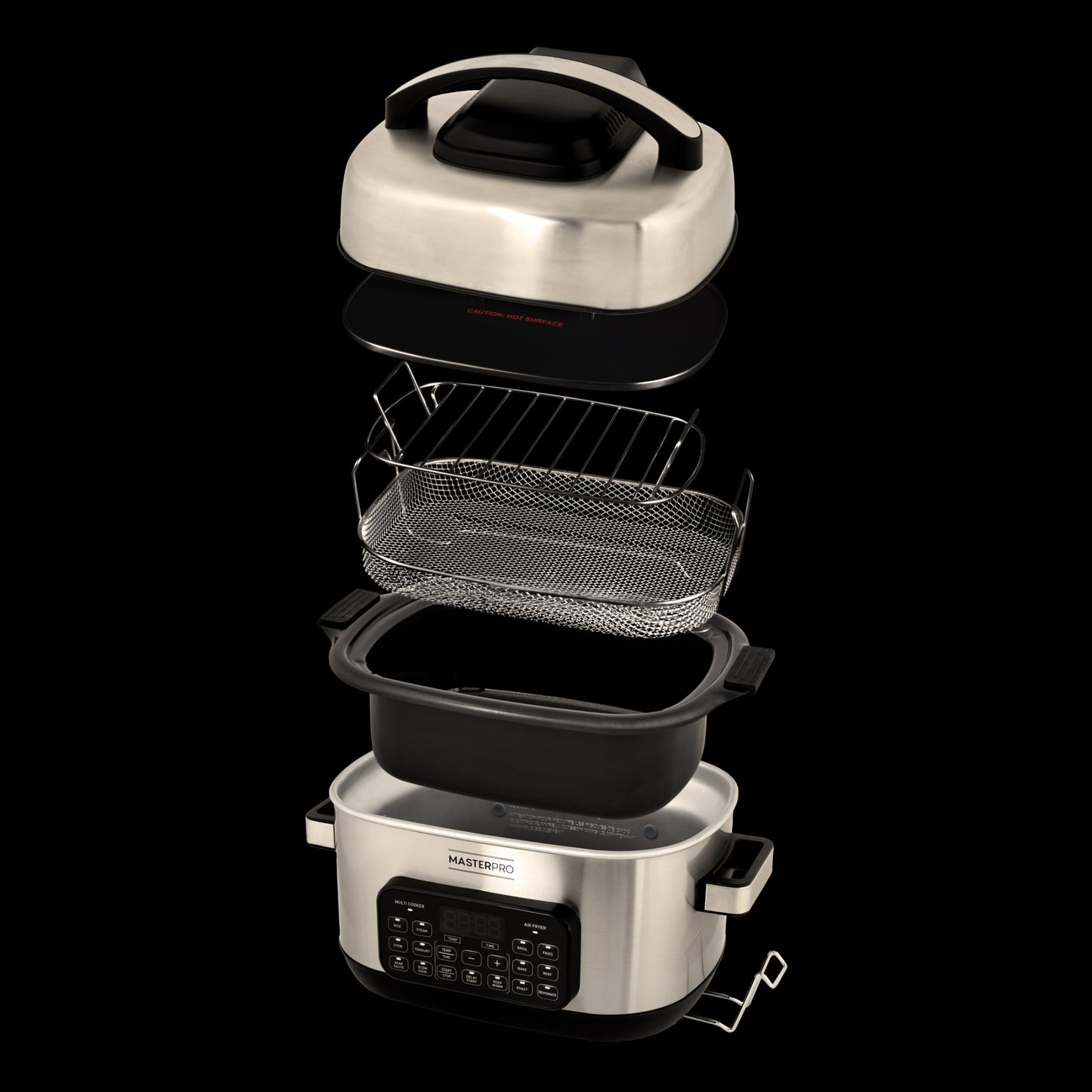 MasterPro 14-in-1 6L Deluxe Multi Cooker + Air Fryer
