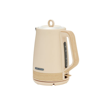 Morphy Richards Essence Scandi 1.7L Kettle & 4 Slice Toaster - Tapioca