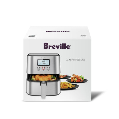 Breville the Air Fryer Chef Plus-Silver