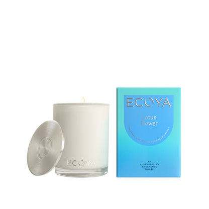 Ecoya Lotus Flower Madison Candle and Diffuser Set