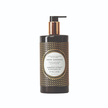 MOR Snow Gardenia Hand & Body Wash and Hand & Body Lotion Set