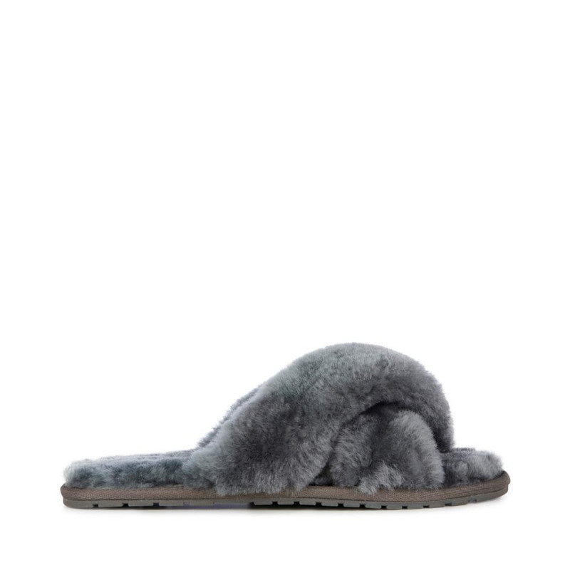 EMU Women's Mayberry Slippers Size 7- Charcoal