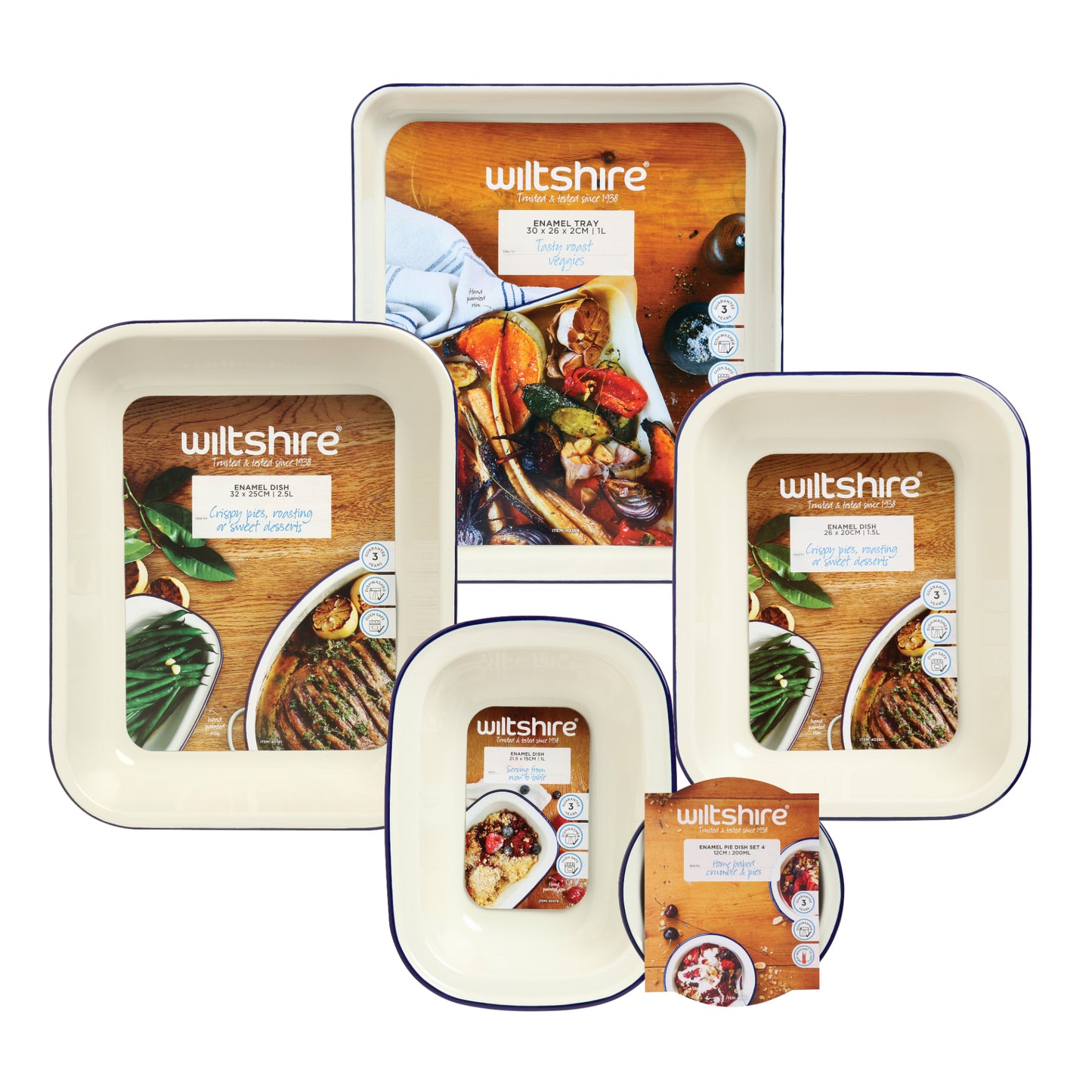 Wiltshire Enamel Favourites Bundle - 5 Piece