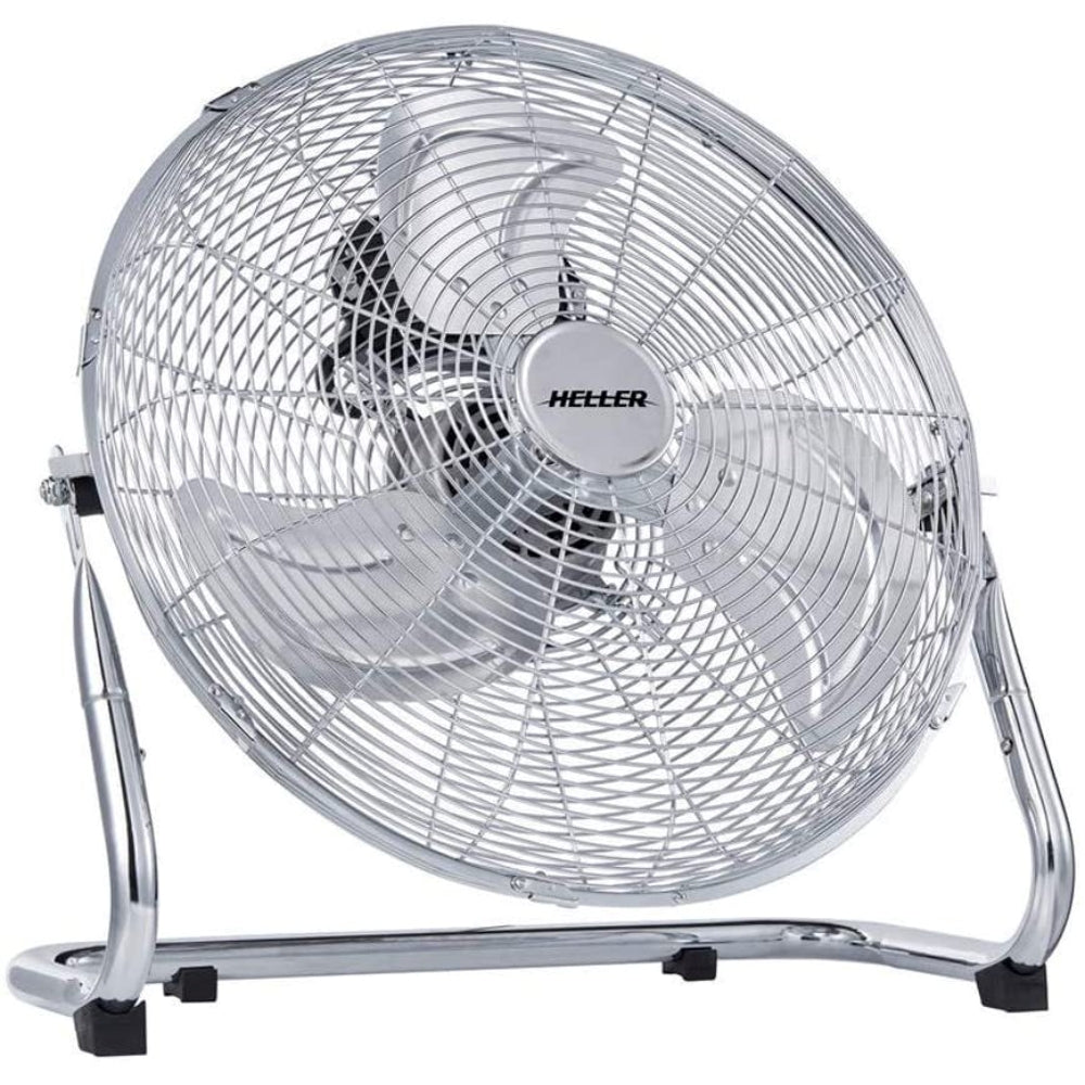 Heller 40cm High Velocity Floor/Desk Powerful Fan-  HVF45CH