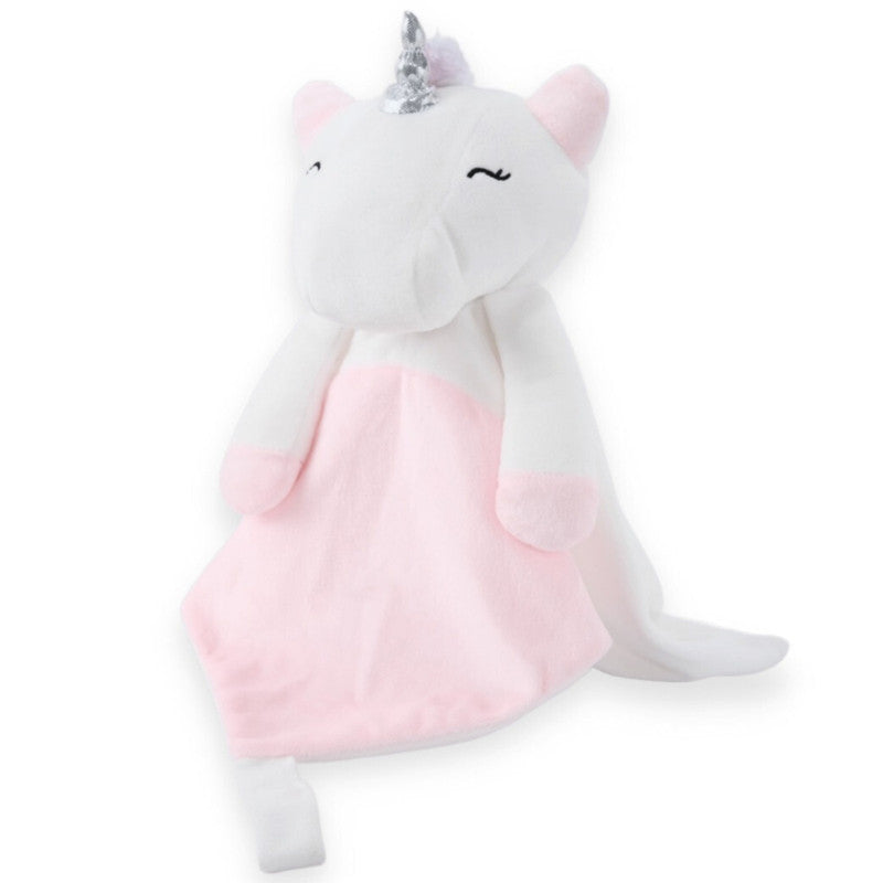 Love By Emi Unicorn Musical Comforter - Pink/White