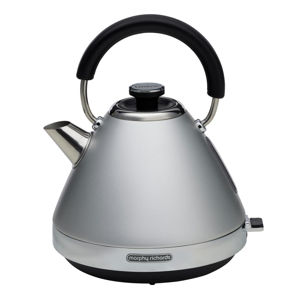 Morphy Richards Venture Pyramid Kettle - Grey
