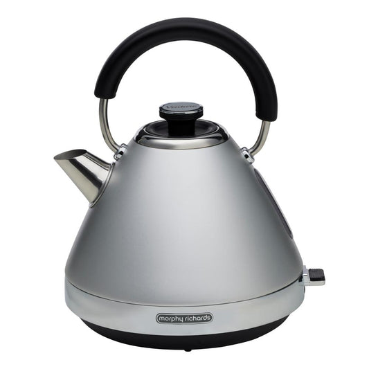 Morphy Richards Venture Pyramid Kettle - Grey