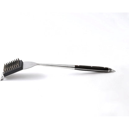 Bugatti 46cm BBQ Pakka Cleaning Brush Scraper,  Ergonomic Wood Handle
